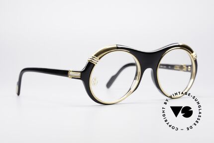 Cartier Diabolo Luxus Promi Brille, Rahmen mit Federscharnieren: Medium Gr. 53/21, 130, Passend für Herren und Damen