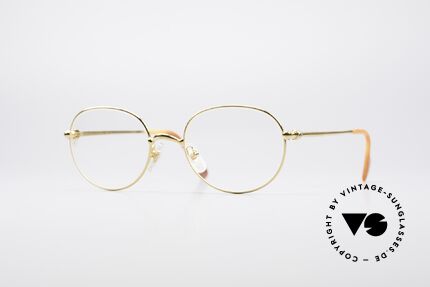 Cartier Antares Runde 90er Luxusbrille Details
