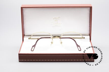 Cartier Colisee Runde Luxus Brillenfassung, ungetragenes Unikat (inkl. orig. Box & Zertifikat), Passend für Herren und Damen