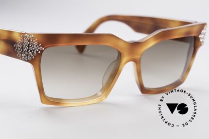 Alain Mikli 318 / 053 Strass Designer Sonnenbrille, Größe: large, Passend für Damen
