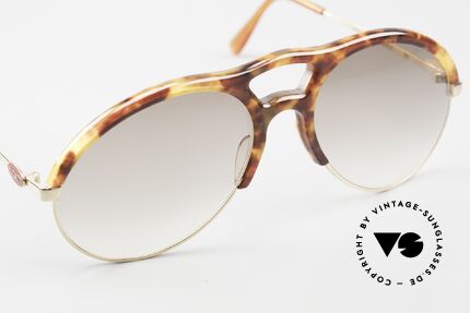 Bugatti 64900 Schildpatt Optik 80er Brille, ungetragen (wie alle unsere alten BUGATTI Unikate), Passend für Herren