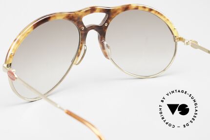 Bugatti 64900 Schildpatt Optik 80er Brille, KEIN Retro; sondern ein ca. 35 Jahre altes ORIGINAL, Passend für Herren