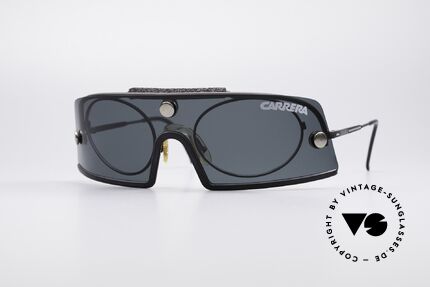 Carrera 5505 Ski und Sport Sonnenbrille, geniale Carrera Skibrille & Sportsonnenbrille von 1996, Passend für Herren und Damen