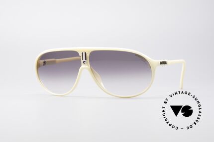 Carrera 5412 80er Optyl Sportbrille, einfach geniale 80er vintage Sonnenbrille von Carrera, Passend für Herren und Damen