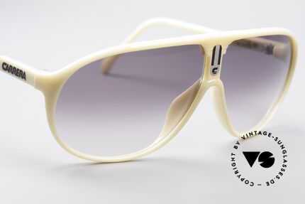 Carrera 5412 80er Optyl Sportbrille, grün und grau-Verlauf C-Vision 400 & braun Ultrasight, Passend für Herren und Damen