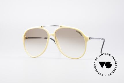 Carrera 5594 80er Brille Wechselgläser, einfach geniale 80er vintage Sonnenbrille von Carrera, Passend für Herren und Damen