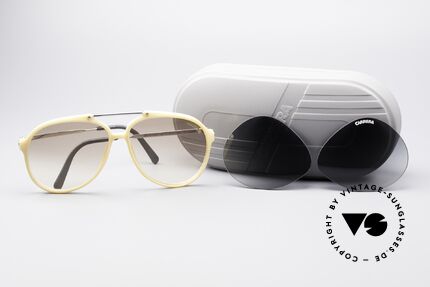 Carrera 5594 80er Brille Wechselgläser, ungetragen (wie alle unsere 80er Carrera Sonnenbrillen), Passend für Herren und Damen