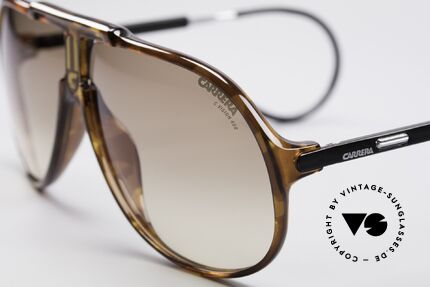 Carrera 5590 Vario Sport Sonnenbrille, 2 Paar Wechselgläser für unterschiedliche Bedingungen, Passend für Herren