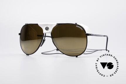 Carrera 5597 Gletscher Ski Brille, vintage Sportbrille bzw. Gletscherbrille von CARRERA, Passend für Herren