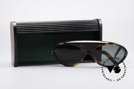 Oliver Goldsmith 60er Vintage Brille, inklusive Rollo-Ablage-Depot in Palisander/Nußbaum, Passend für Herren