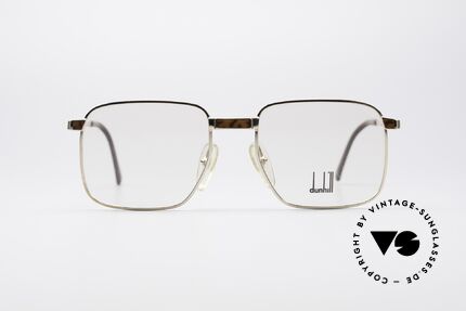 Dunhill 6057 80er Chinalack Fassung, vergoldete Fassung mit aufwändigem China-Lack, Passend für Herren