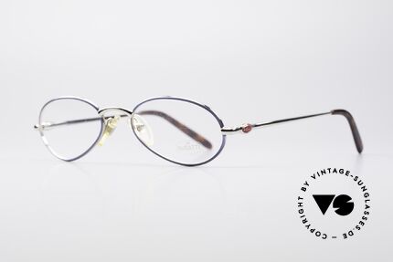 Bugatti 22448 Kleine 90er Vintage Brille, beste Materialien in erstklassiger Verarbeitung, Passend für Herren und Damen