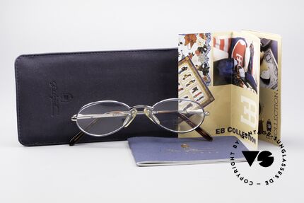Bugatti 22448 Kleine 90er Vintage Brille, KEINE Retrobrille, sondern ein altes ORIGINAL, Passend für Herren und Damen