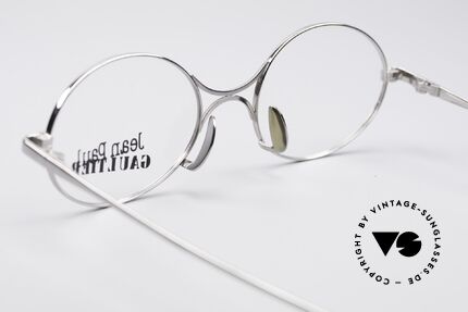 Jean Paul Gaultier 55-0173 Ovale Designer Brille, KEINE Retro-Brille, sondern ein Original von 1995!, Passend für Herren und Damen