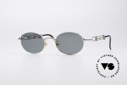 Jean Paul Gaultier 55-4178 Ovale Vintage Brille, einzigartige Jean Paul GAULTIER Designer-Sonnenbrille, Passend für Herren und Damen