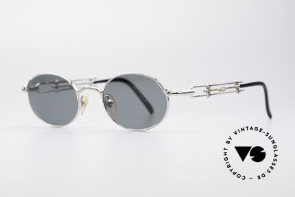 Jean Paul Gaultier 55-4178 Ovale Vintage Brille, interessante Designdetails (typisch 90er Jahre Gaultier), Passend für Herren und Damen