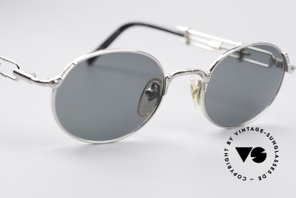 Jean Paul Gaultier 55-4178 Ovale Vintage Brille, die ovale Fassung kann ggf. auch optisch verglast werden, Passend für Herren und Damen