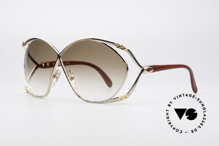 Christian Dior 2056 80er Brille Sonderedition, feminines und auffallend elegantes "Butterfly" Design, Passend für Damen