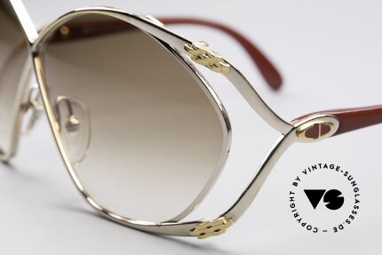 Christian Dior 2056 80er Brille Sonderedition, die SONDER-EDITION mit extra Rahmen-Verzierungen, Passend für Damen