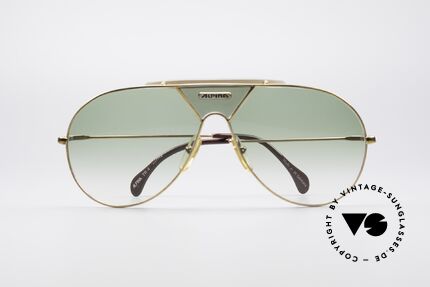 Alpina TR4 Miami Vice Sonnenbrille, KEINE Retrobrille; eine alte Rarität (mit Fendi Etui), Passend für Herren