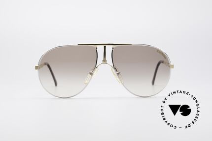 Carrera 5306 Brad Pitt Vintage Brille, einstellbare Bügellänge durch Carrera VARIO SYSTEM, Passend für Herren und Damen