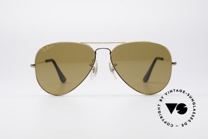 Ray Ban Large Metal Driving Chromax, legendäre Pilotensonnenbrille, TOP-Verarbeitung, Passend für Herren und Damen