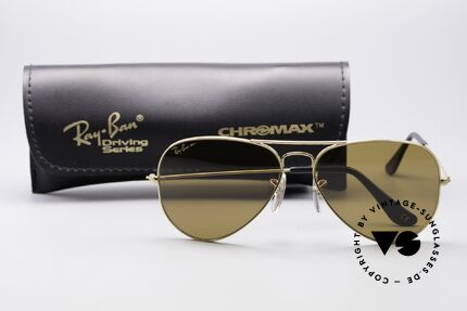 Ray Ban Large Metal Driving Chromax, Größe: medium, Passend für Herren und Damen