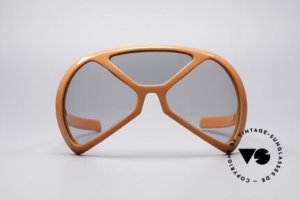 Silhouette Futura 570 70er Kunst Sonnenbrille, 1974 von der Star-Designerin Dora Demel entworfen, Passend für Damen