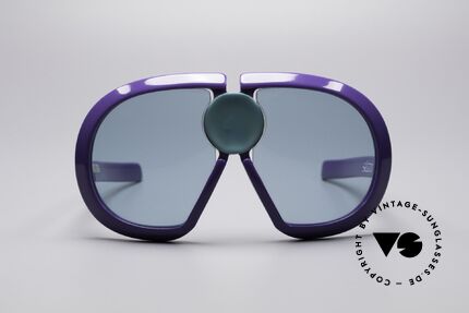 Silhouette Futura 571 Limitierte Kunst Sonnenbrille, 1974 von der Star-Designerin Dora Demel entworfen, Passend für Damen