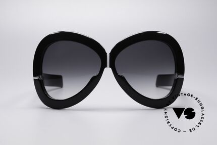 Silhouette Futura 561 70er XXXL Sonnenbrille, 1974 von der Star-Designerin Dora Demel entworfen, Passend für Damen
