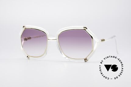 Ted Lapidus B08 70er Designer Sonnenbrille, große 70er J. vintage Sonnenbrille von Ted Lapidus, Passend für Damen