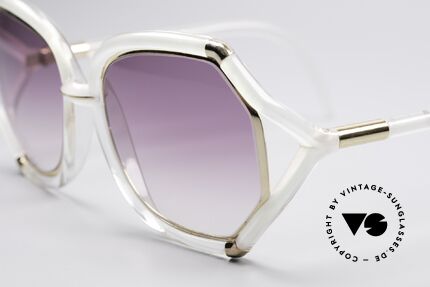 Ted Lapidus B08 70er Designer Sonnenbrille, wurde von den Filmgrößen der 70er Jahre getragen, Passend für Damen