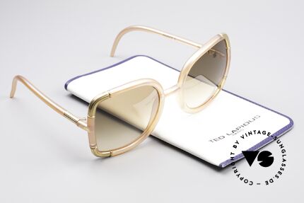 Ted Lapidus BK01 XXL 70er Sonnenbrille, KEINE RETROBRILLE; ein 40 Jahre altes ORIGINAL!, Passend für Damen