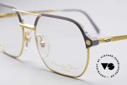 Christian Dior 2381 Vergoldete Luxusbrille 80er, hochwertiger geht's nicht (wahres Meisterstück), Passend für Herren