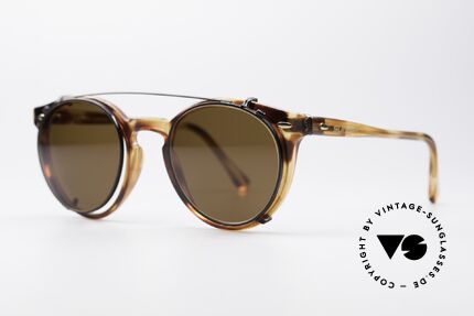 Carrera 5256 Clip Vintage Panto Brille, im Stile der alten 'Tart Optical Arnel' aus den 1960ern, Passend für Herren und Damen