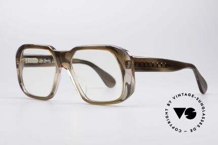Marwitz 4025 Old School 80er Brille, enorm dicke Rahmenprofile & sehr wuchtige Dimensionen, Passend für Herren