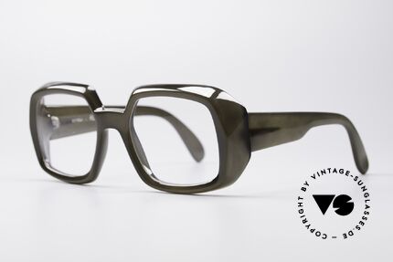 ViennaLine Royal 1601 Goliath Monsterbrille, stellenweise 10mm dickes Rahmenprofil; schier unfassbar, Passend für Herren