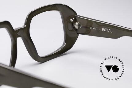 ViennaLine Royal 1601 Goliath Monsterbrille, ungetragene Rarität in absoluter Top-Qualität von OPTYL, Passend für Herren