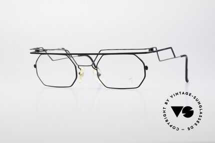 Serge Kirchhofer 1060 Futuristische 60er Brille, markante VINTAGE Brillenfassung von Serge Kirchhofer, Passend für Herren und Damen