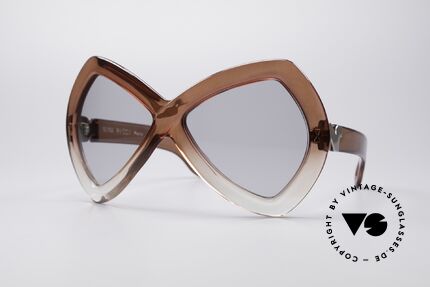 Nina Ricci NR3 70er XXL Sonnenbrille, riesige Nina Ricci Designersonnenbrille der 1960/70er, Passend für Damen