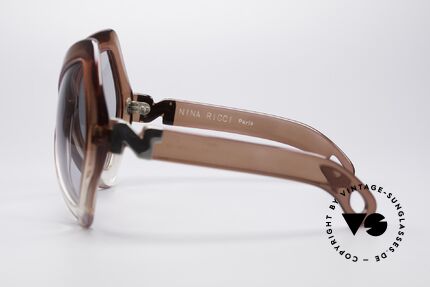 Nina Ricci NR3 70er XXL Sonnenbrille, eine echte Kostbarkeit (gehört eigentlich ins Museum), Passend für Damen