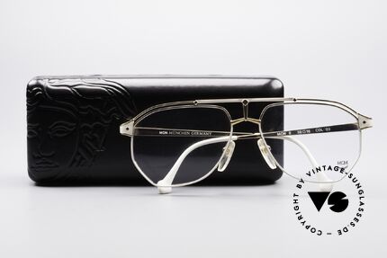 MCM München 6 XL Luxus Titan Brille, ungetragen (wie alle unsere alten MCM-Originale), Passend für Herren