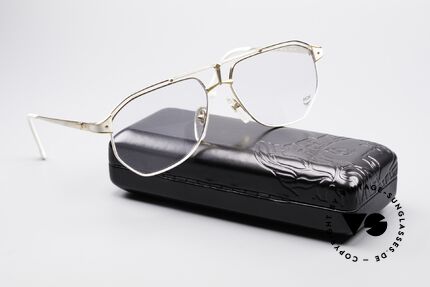 MCM München 6 XL Luxus Titan Brille, KEINE Retromode; ein mind. 25 Jahre altes Unikat, Passend für Herren
