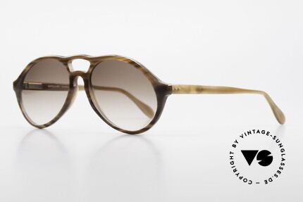 Bugatti 64852 Echt Büffelhorn Brille Vintage, echte Rarität (in Handarbeit gefertigt); Sammlerstück, Passend für Herren