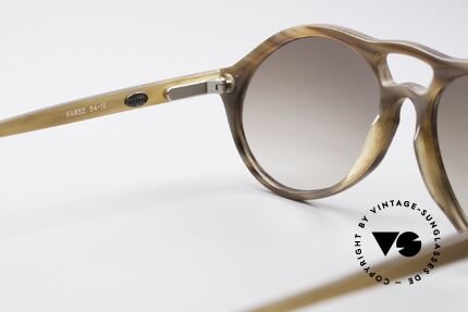 Bugatti 64852 Echt Büffelhorn Brille Vintage, ein ungetragenes Original der späten 70er / frühen 80er, Passend für Herren