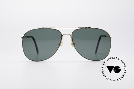 Neostyle Academic 300 80er Vintage Brille, modifizierte Pilotenform in Premium-Qualität, Passend für Herren