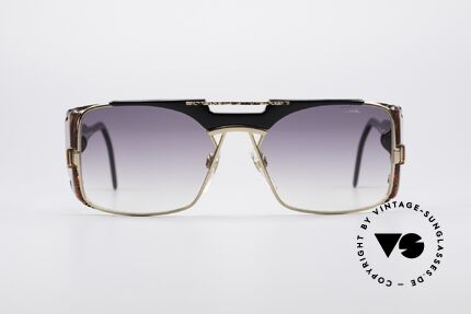 Cazal 963 Echt Vintage Old School Brille, grandioses Seitenscheiben-Design von CAri ZALloni, Passend für Herren und Damen