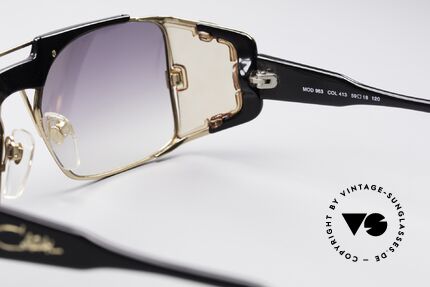 Cazal 963 Echt Vintage Old School Brille, Größe: large, Passend für Herren und Damen