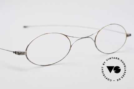 The Original Antike Schubert Brille, optische Bi-Gläser mit +2,75 Dioptrien auf beiden Seiten, Passend für Herren und Damen
