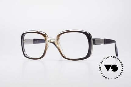 Metzler 238 Echte 80er Vintage Brille, wuchtige Metzler Herren-Brillenfassung aus den 80ern, Passend für Herren